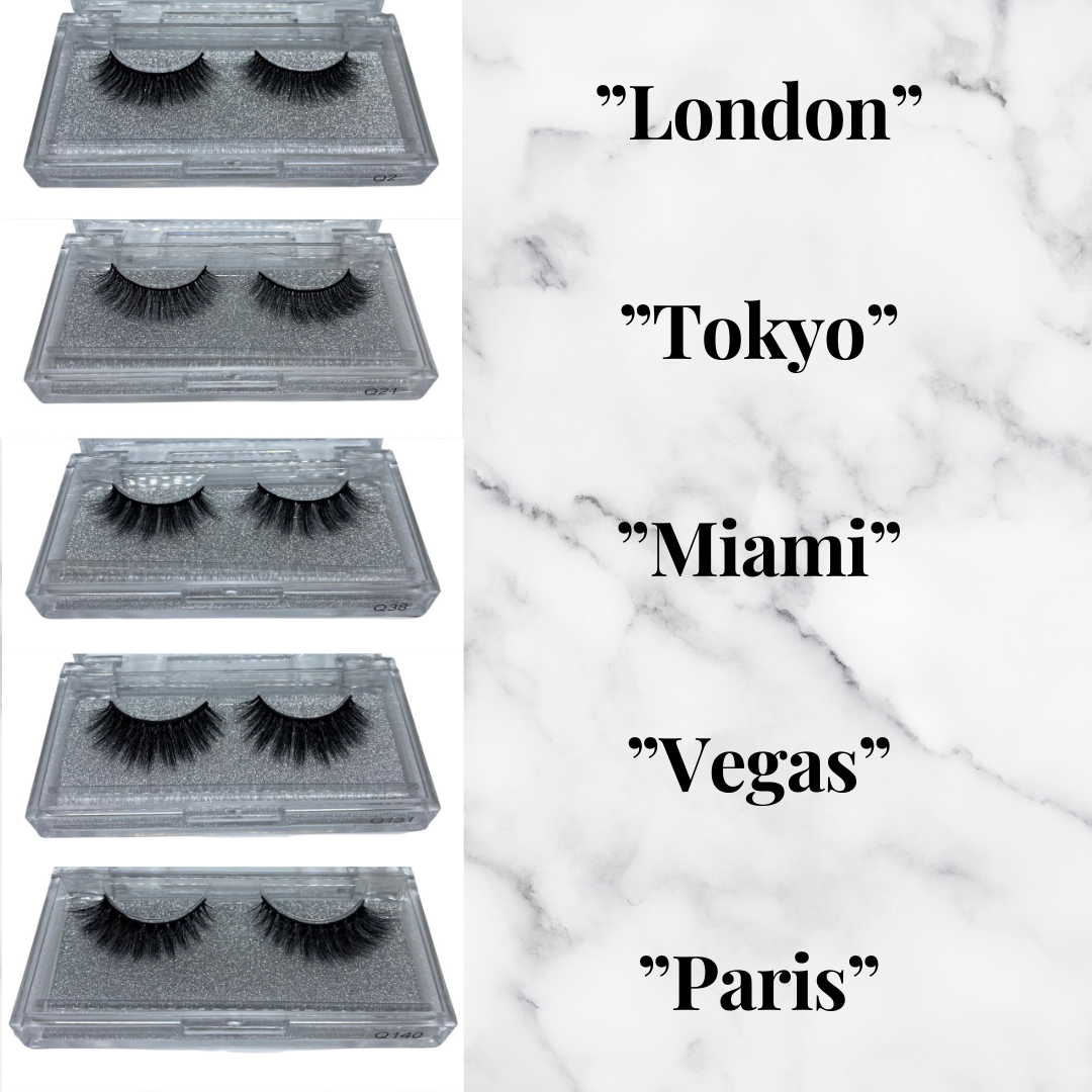 "Miami" - Strip Lashes