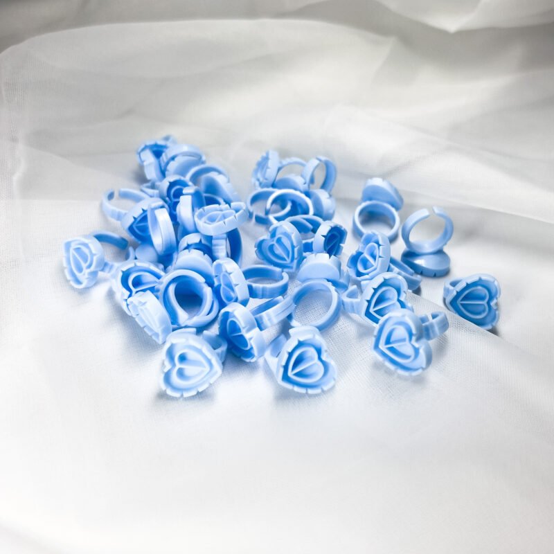 Heart Glue Rings